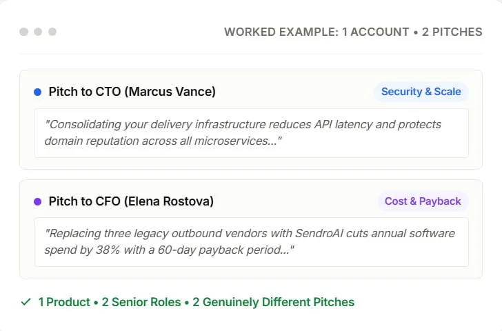 Align value drivers — via AI Research Engine