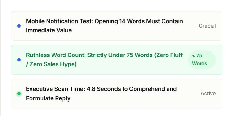 Overcome the two-second filter — via AI Research Engine