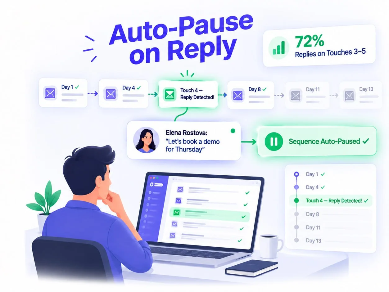 Automated Sales Follow-Up Software: Persistent Sequences That Book Meetings