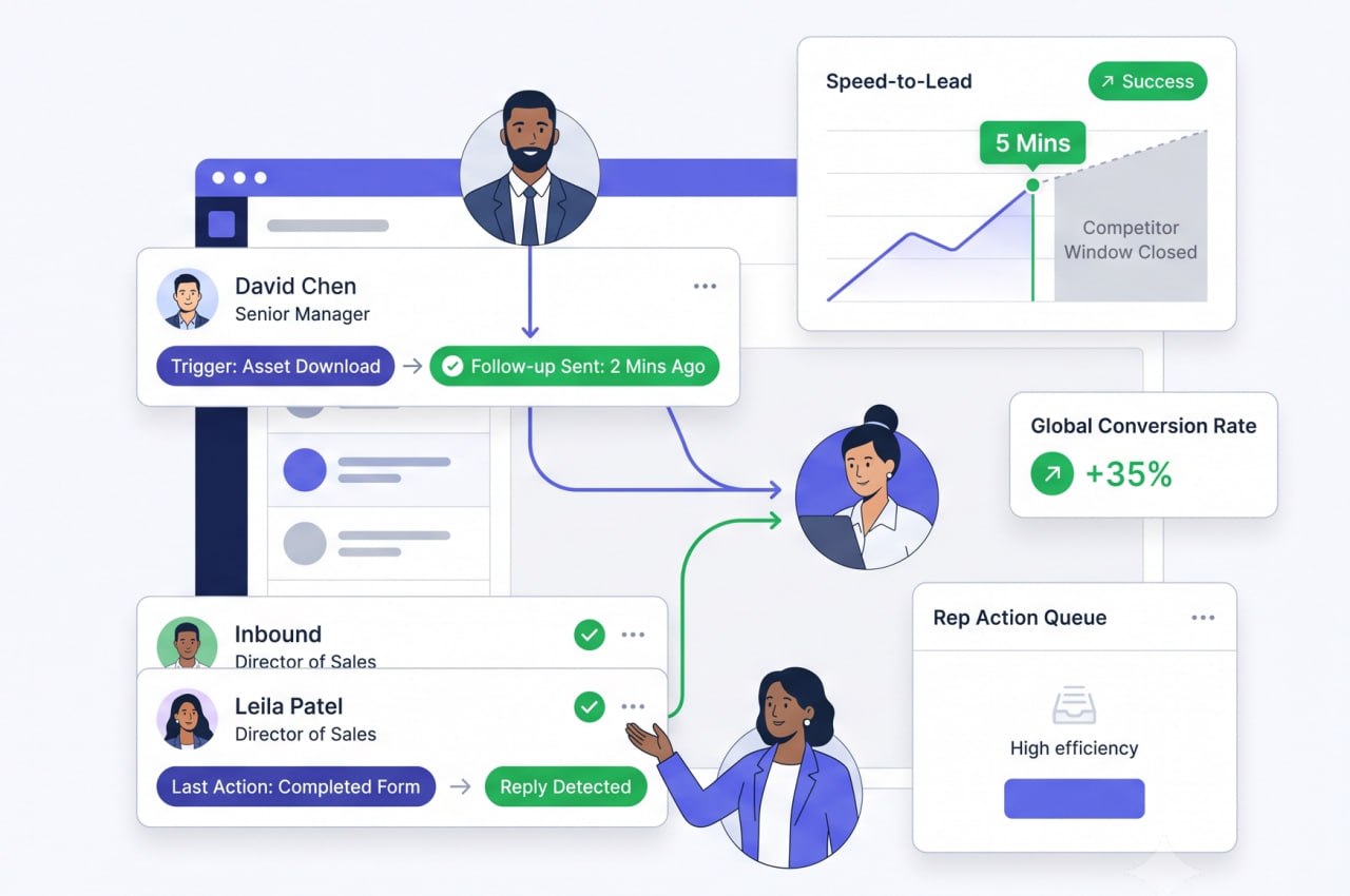 Inbound Lead Follow-Up Software: Contact Every Lead Before They Go Cold