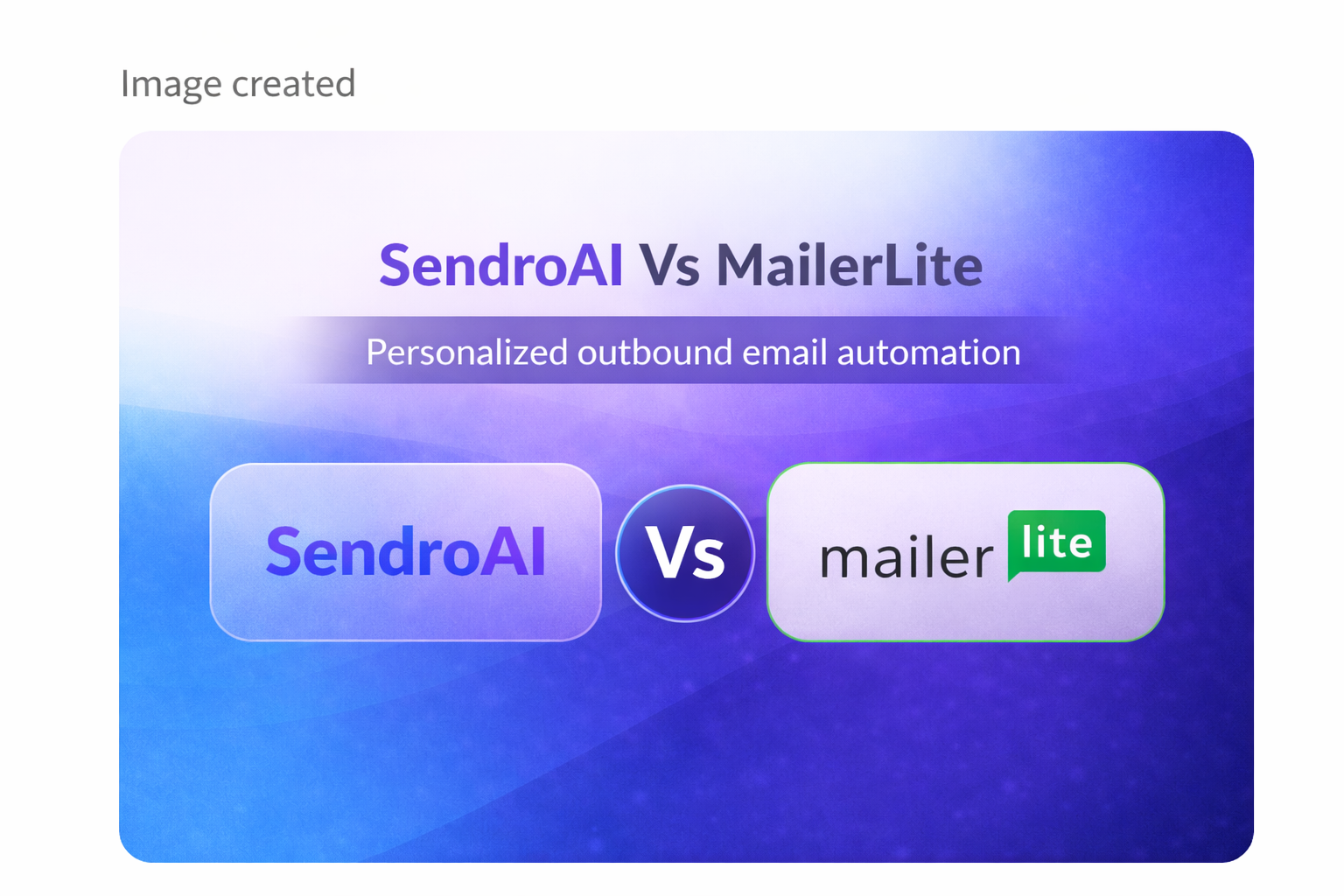 MailerLite comparison screenshot