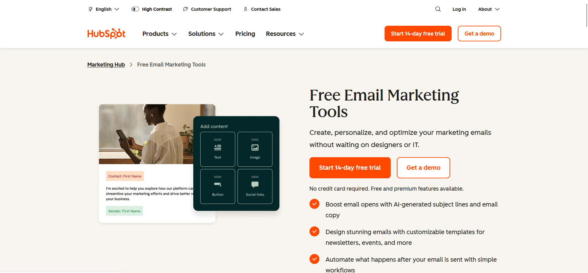 HubSpot Marketing Hub