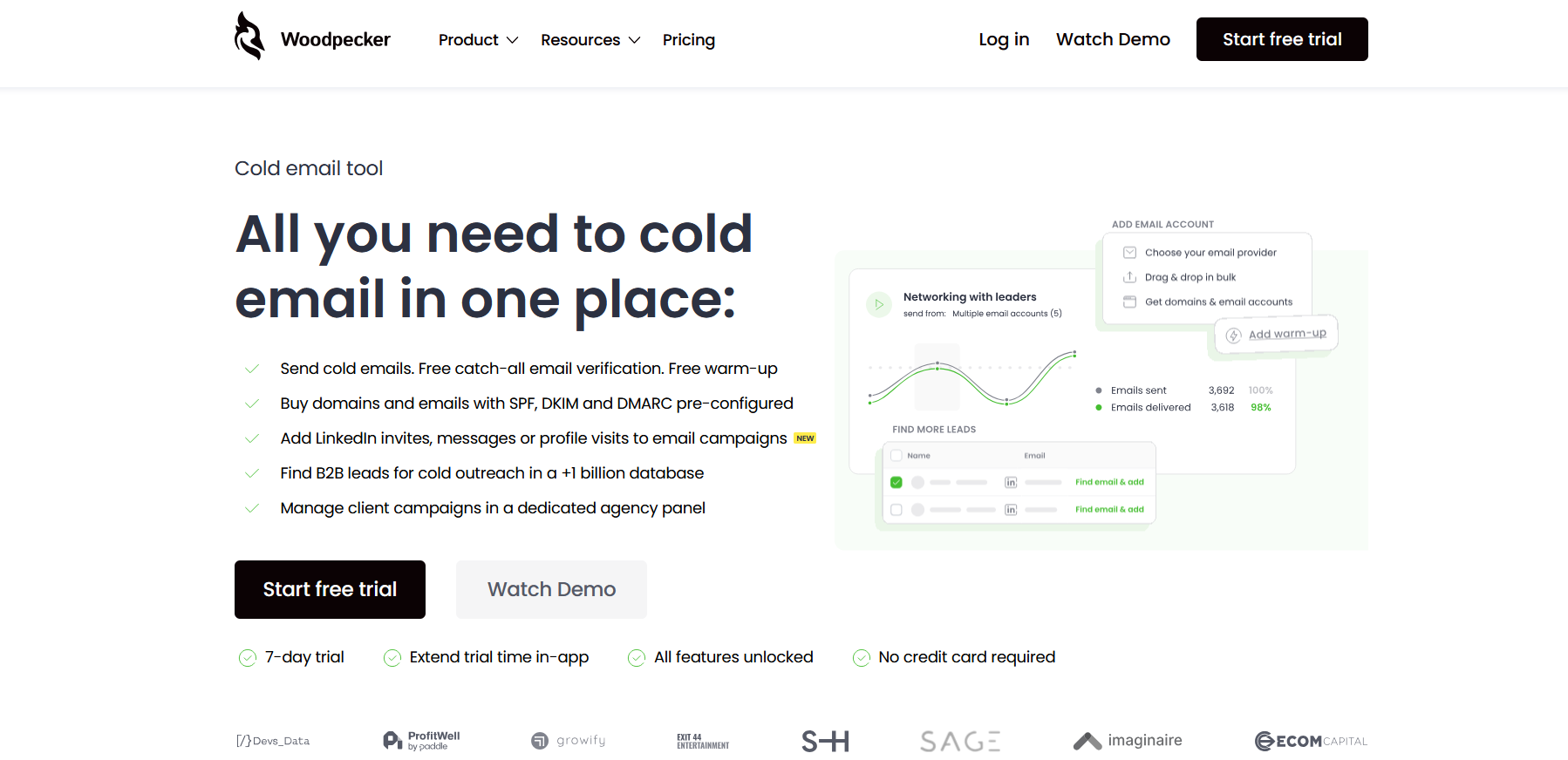 Woodpecker product screenshot